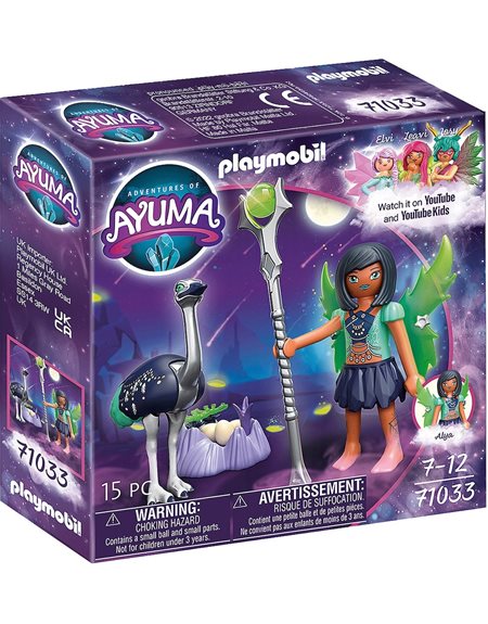Playmobil Ayuma Moon Fairy Με Μαγικο Ζωακι - 71033
