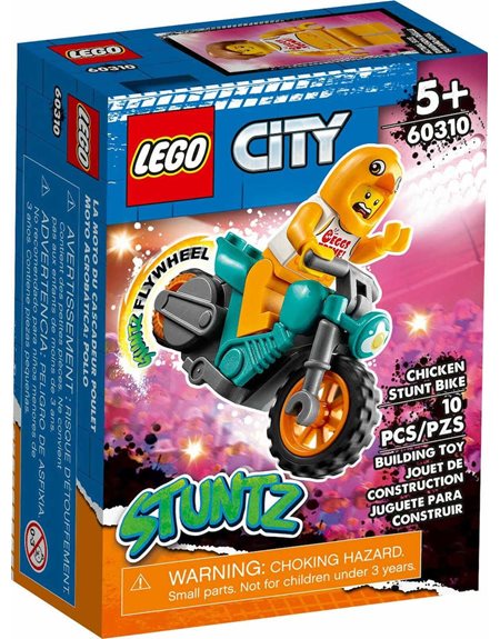 Lego City Chicken Stunt Bike - 60310