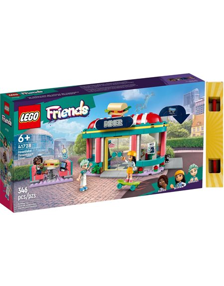 Lego Friends Heartlake Downtown Diner - 41728