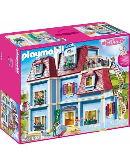 Playmobil Dollhouse Τριώροφο Κουκλόσπιτο - 70205