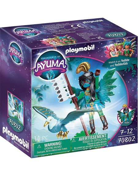 Playmobil Ayuma Knight Fairy Με Μαγικό Ζωάκι - 70802