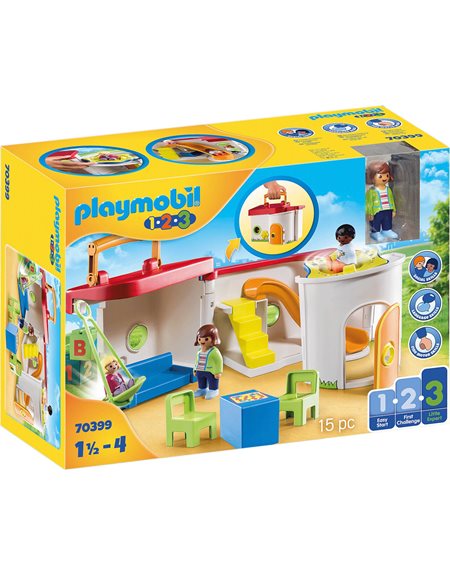 Playmobil 1.2.3 Παιδικός Σταθμός-Βαλιτσάκι - 70399