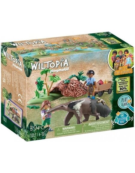 Playmobil Wildtopia Παιδια Φροντιστες Με Μυρμηγκοφαγο - 71012