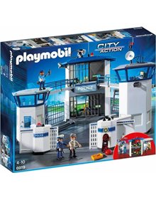 Playmobil City Action Αρχηγείο Αστυνομίας Και Φυλακή Ασφαλείας - 6919 Playmobil Playmobil