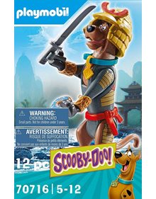 Playmobil Scooby-Doo Συλλεκτική Φιγούρα Scooby "Σαμουράι" - 70716 Playmobil Playmobil