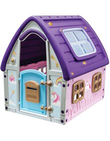 Παιδικο Σπιτακι Κηπου Unicorn Grand House Μωβ - 22561 Starplast Σπιτάκια