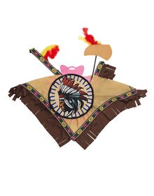 Σετ Μεταμφίεσης Για Κορίτσι Clown Republic Σετ Ιινδιάνου - 72507 Clown Republic Αποκριάτικα Αξεσουάρ
