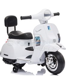 Ηλεκτροκίνητη Μηχανή Piaggio Vespa Original License 6V Λευκή | Skorpion Wheels - 5245008 Skorpion Wheels Παιδικές Mηχανές