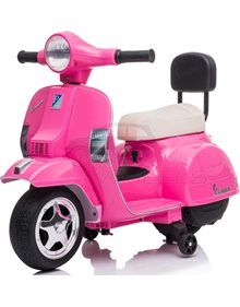 Ηλεκτροκίνητη Μηχανή Piaggio Vespa Original License 6V Ροζ | Skorpion Wheels - 5245008 Skorpion Wheels Παιδικές Mηχανές