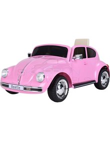 Ηλεκτροκίνητο Αυτοκίνητο Volkswagen Beetle Original License 12V Ροζ | Skorpion Wheels - 5246018 Skorpion Wheels Παιδικά Aυτοκίνητα