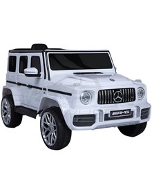 Ηλεκτροκίνητο Αυτοκίνητο Mercedes Benz AMG G63 Original License 12V - Λευκό | Skorpion Wheels - 5247036 Skorpion Wheels Παιδικά Aυτοκίνητα