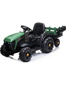 Ηλεκτροκίνητο Τρακτέρ Με Καρότσα 12V - Πράσινο | Skorpion Wheels - 5248025 Skorpion Wheels Παιδικά Aυτοκίνητα