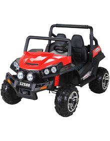 Ηλεκτροκίνητο Αυτοκίνητο Commander 24V Διπλό - Κόκκινο | Skorpion Wheels - 5248088 Skorpion Wheels Παιδικά Aυτοκίνητα