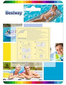 Μπάλωμα Επιδιόρθωσης Σκληρής Χρήσης - Bestway - 62068 Bestway Αξεσουάρ Πισίνας