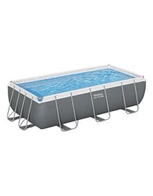 Πισίνα Steel Pro Max 404x201x100cm Γκρι | Bestway - 56442 Bestway Πισίνες
