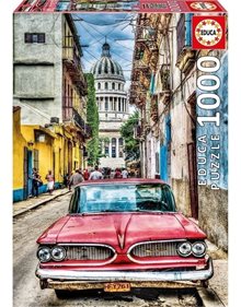 Παζλ Educa Vintage Car In Old Havana 1000pcs - 16754 Educa Puzzle Ενηλίκων