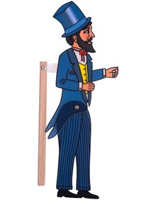 Φιγουρα Θεατρου Σκιων Σιορ-Διονυσης - 104 Καλαντζής Κουκλοθέατρο