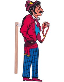 Φιγουρα Θεατρου Σκιων Σταυρακας - 106 Καλαντζής Κουκλοθέατρο