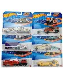 Hot Wheels Νταλικα Track Stars Σε Διαφορα Σχεδια - BFM60 Mattel Οχήματα