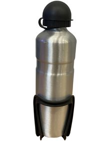 Παγουρι Αλουμινιου 750ml Elmo Ασημι με Βαση - 108674 Elmo Αξεσουάρ & Ανταλλακτικά