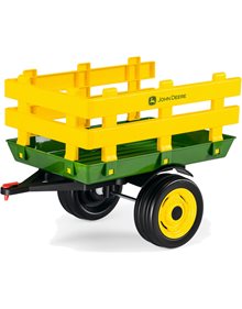 Τρέιλερ Peg Perego John Deere Stake - Side Πράσινο - TR0941 Peg Perego Παιδικά Aυτοκίνητα