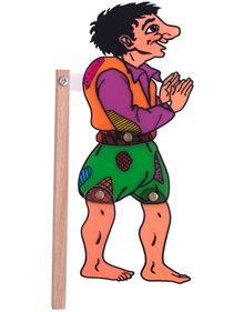 Θεατρο Σκιων Φιγουρες Κοπριτης - 116 Καλαντζής Κουκλοθέατρο