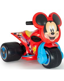 Ηλεκτροκινητη Μηχανη Mickey Mouse Samourai 6V Injusa - 12510 Injusa Παιδικές Mηχανές