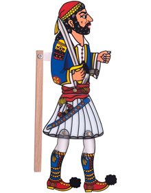 Φιγουρα Θεατρου Σκιων Καπετανιος - 112 Καλαντζής Κουκλοθέατρο