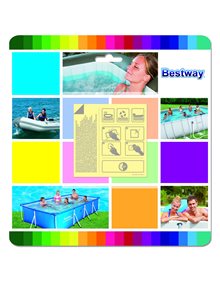 Bestway Μπαλωμα Επιδιορθωσης Υποβρυχιας Χρησης - 62091 Bestway Αξεσουάρ Πισίνας
