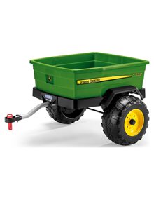 Τρέιλερ Peg Perego John Deere Adventure Πράσινο - TR0939 Peg Perego Παιδικά Aυτοκίνητα