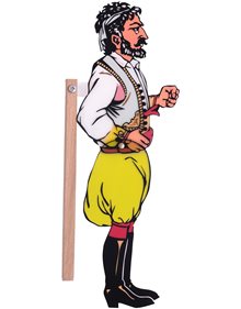 Φιγουρα Θεατρου Σκιων Κρητικος- 114 Καλαντζής Κουκλοθέατρο