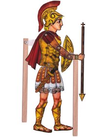 Φιγουρα Θεατρου Σκιων Μεγας Αλεξανδρος - 118 Καλαντζής Κουκλοθέατρο