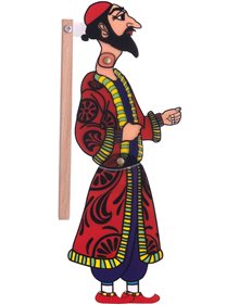 Φιγουρα Θεατρου Σκιων Εβραιος - 126 Καλαντζής Κουκλοθέατρο