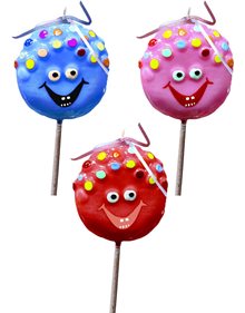 Χειροποίητη Λαμπάδα Πλακέ Φατσούλα Smarties - 001908 Γεράκης Χειροποίητες Λαμπάδες