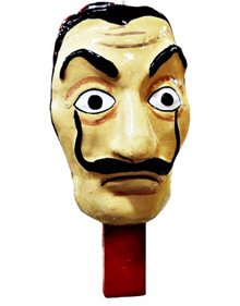 Χειροποίητη Πασχαλινή Λαμπάδα Μάσκα La Casa - 002591 Γεράκης Χειροποίητες Λαμπάδες