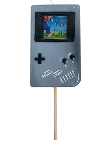 Χειροποίητη Πασχαλινή Λαμπάδα Γκειμ Β - 001581 Γεράκης Χειροποίητες Λαμπάδες