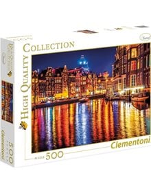 Παζλ 500pcs Άμστερνταμ - HQ Collection | Clementoni - 1220-35037 Clementoni Παιδικά Puzzle