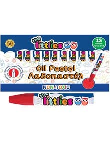 Παιδικα Λαδοπαστελ The Littlies 12 Χρωματα - 000646648 The Littlies Μαρκαδόροι