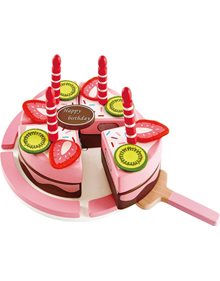 Ξύλινη Τούρτα Hape Playfully Delicious Double Flavored - E3140A Hape Κουζινικά