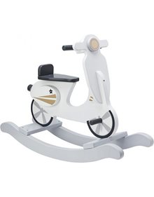 Κουνιστό Scooter Kids Concept Γκρι - Λευκό - 1000160 Kids Concept Κουνιστά Παιχνίδια