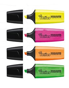 Μαρκαδορος Mini Υπογραμμισης Σε 4 Χρωματα - 000646111 The Littlies Μαρκαδόροι