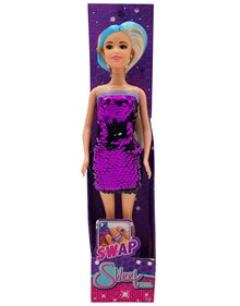 Παιδικη Κουκλα Μοντελο Με Μωβ Φορεμα - 70759593 BlablaToys D.I Κούκλες