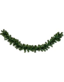 Χριστουγεννιατικη Γιρλαντα Pvc Green 180cm - 98283 V. Christakopoulos Χριστουγεννιάτικα Στολίδια