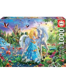 Παζλ Educa The Princess And The Unicorn 1000pcs - 17654 Educa Puzzle Ενηλίκων
