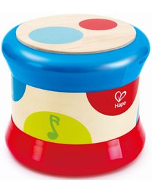 Hape Early Melodies Ξυλινο Τυμπανο Baby Drum - E0333 Hape Παιχνίδια Δραστηριοτήτων