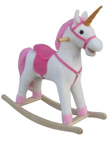 Κουνιστός Μονόκερος - Λευκός | Skorpion Wheels - 503004 Skorpion Wheels Κουνιστά Παιχνίδια