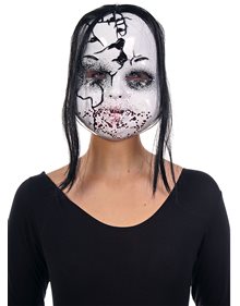 Αποκριάτικη Μάσκα - Κορίτσι Με Ουλές - 72876 Clown Republic Μάσκες