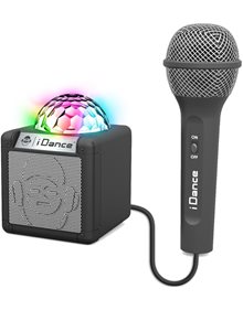 Φορητό Ηχείο Bluetooth Cube Sing Με Μικρόφωνο - Μαύρο | iDance - CS-100 iDance Ηχεία