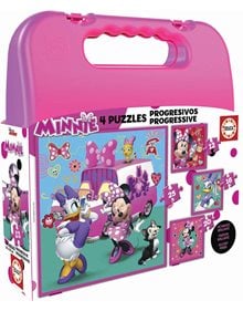 Παζλ 4x12/16/20/25pcs Disney Minnie Educa - 17638 Educa Παιδικά Puzzle