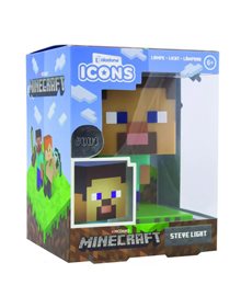 Φωτιστικο Minecraft Steve Icon Light Paladone - PP6594MCFV2 Paladone Παιδικά Φωτιστικά